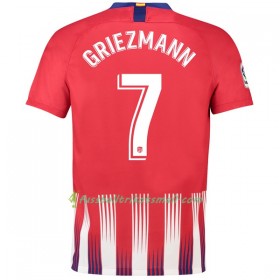 Günstige Fußballtrikots Atlético Madrid Griezmann 7 2018-2019 Kurzarm Heimtrikotsatz kaufen